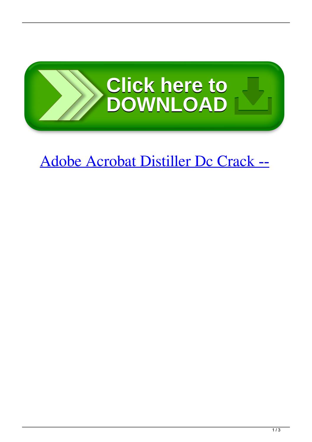 Adobe acrobat distiller
